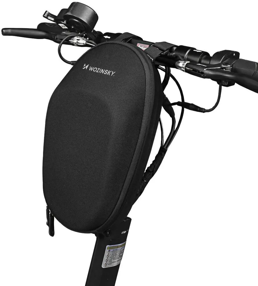 Wozinsky Waterproof Scooter Handlebar Bag 4L Black (WSB1BK)
