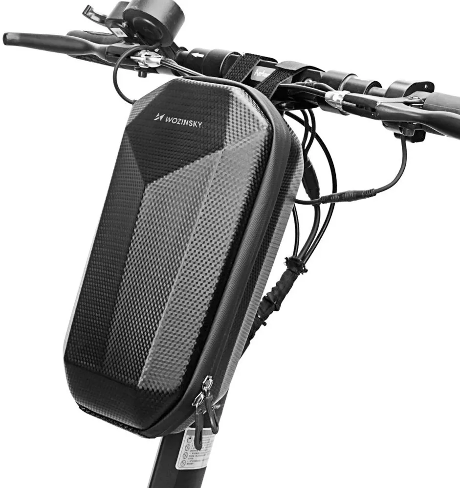 Wozinsky Waterproof Scooter Handlebar Bag 4L Black (WSB2BK)
