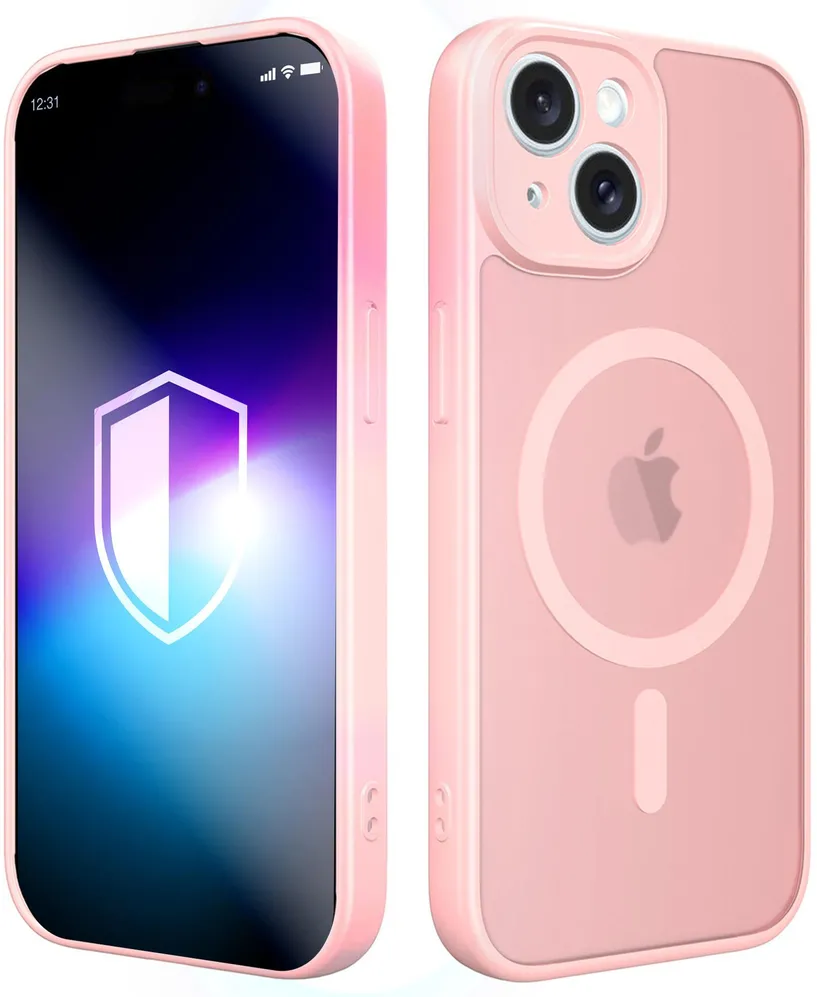 3mk Misty MagCase for iPhone 15 - pink