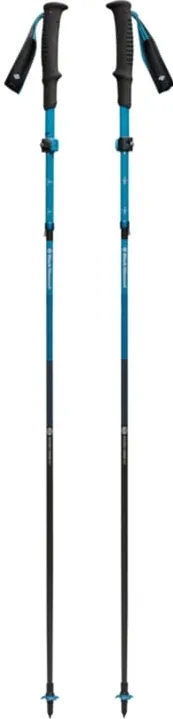 Bete trekking Black Diamond Distance Carbon FLZ antracit/albastru pereche 110-125 cm