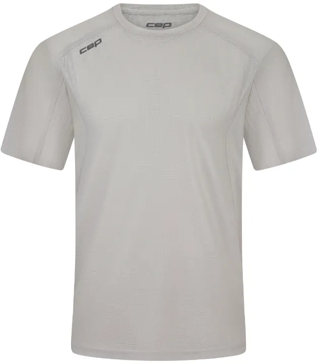 CEP - tricou tehnic maneca scurta - Pro Run Ultralight - light grey - L