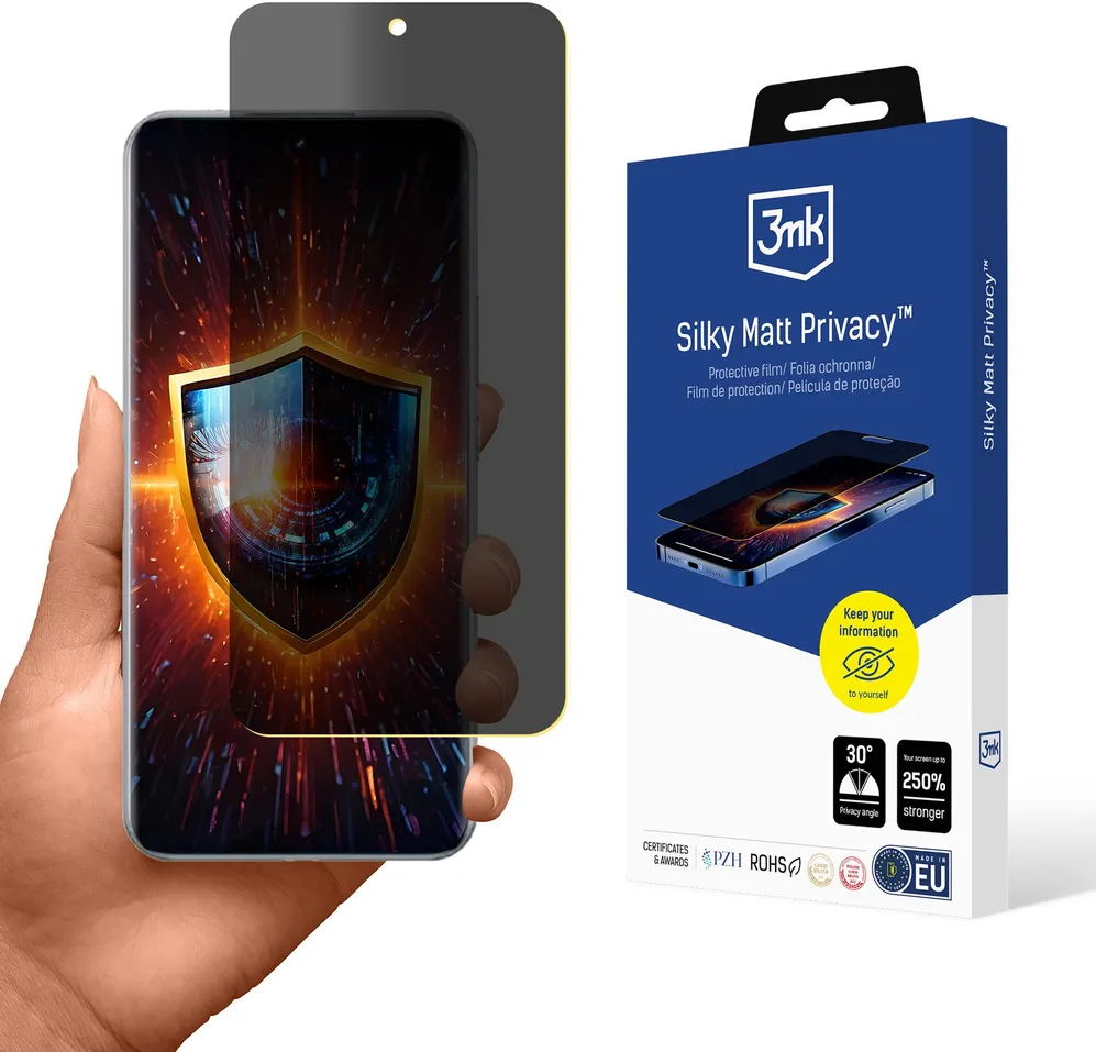 3mk Silky Matt Privacy Screen Protector for Realme 14 Pro+