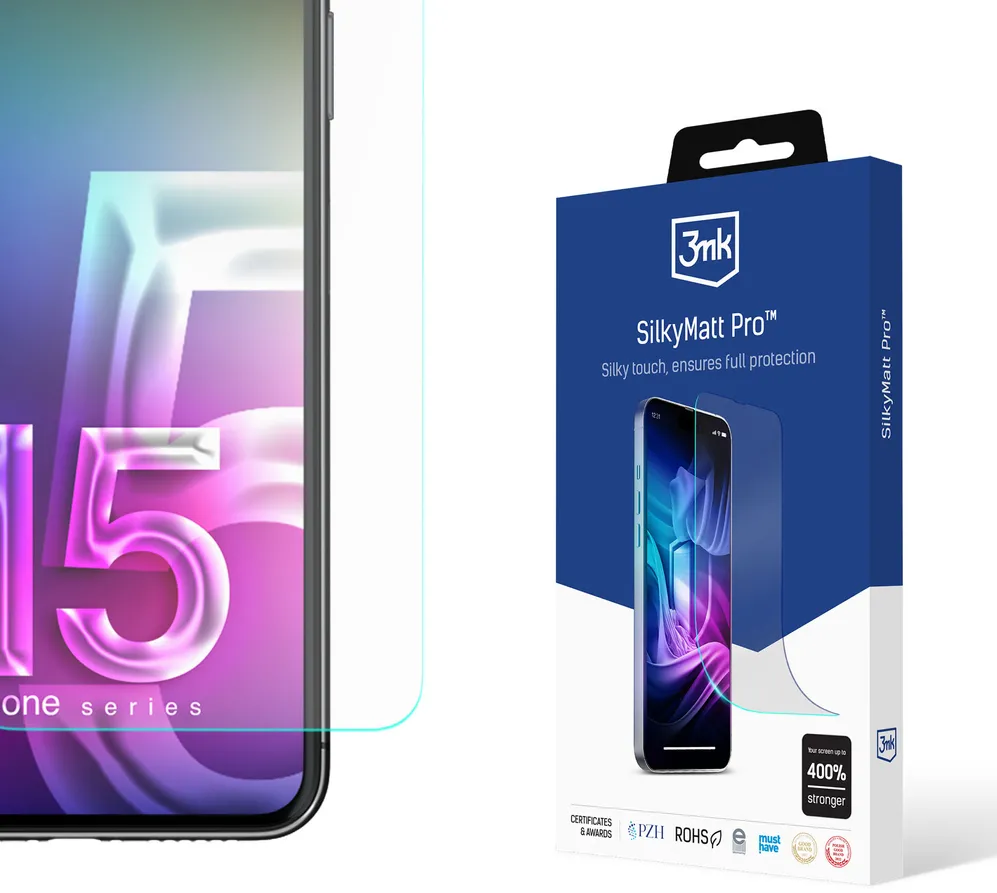Apple iPhone 15 Pro - 3mk Silky Matt Pro