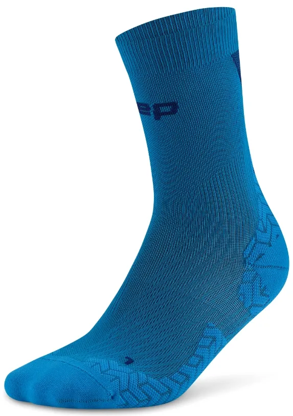 Sosete compresie CEP Run Ultralight 4.0 mid cut albastru/bleumarin IV (42-45)