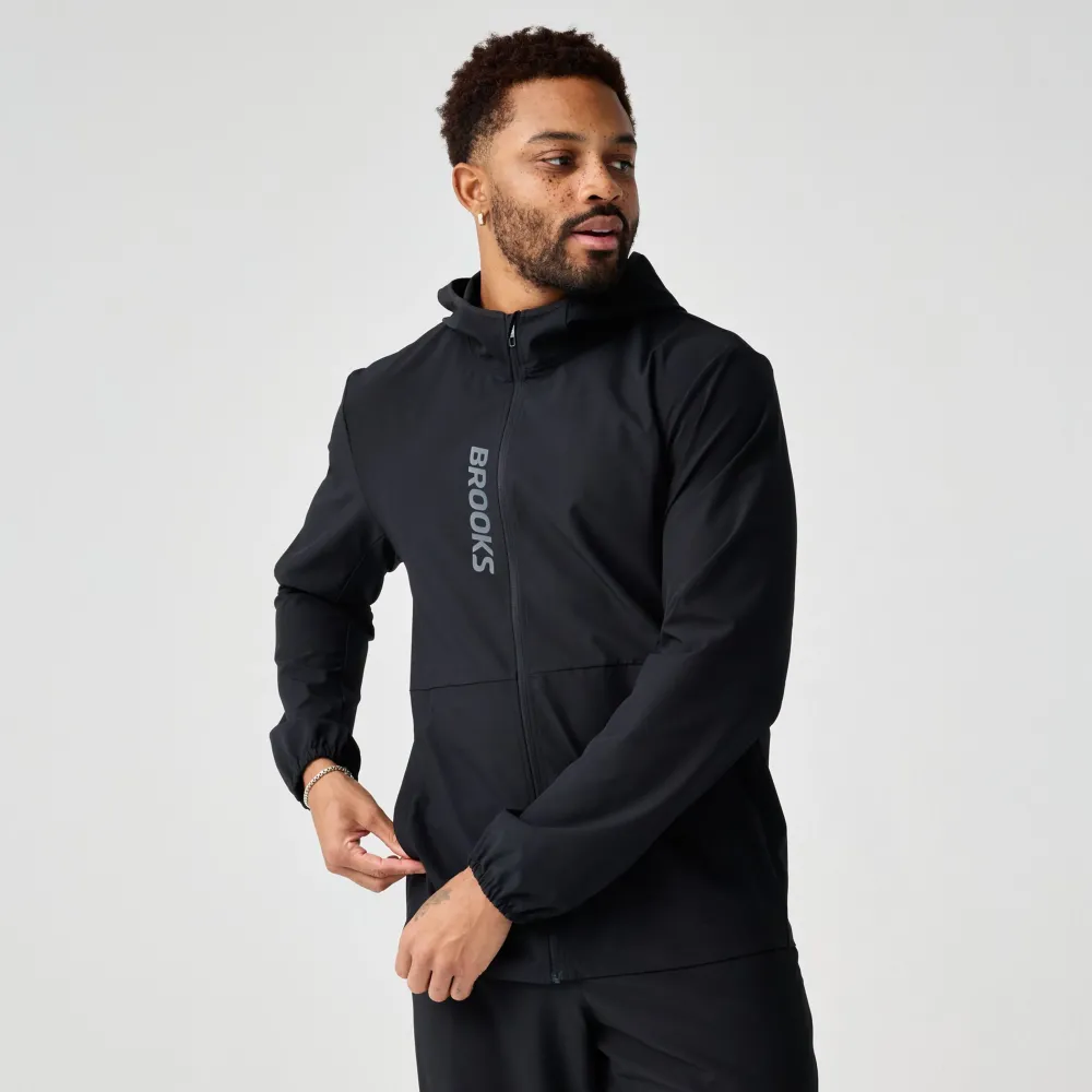 Brooks - geaca alergare - Canopy Jacket M - Black - XL