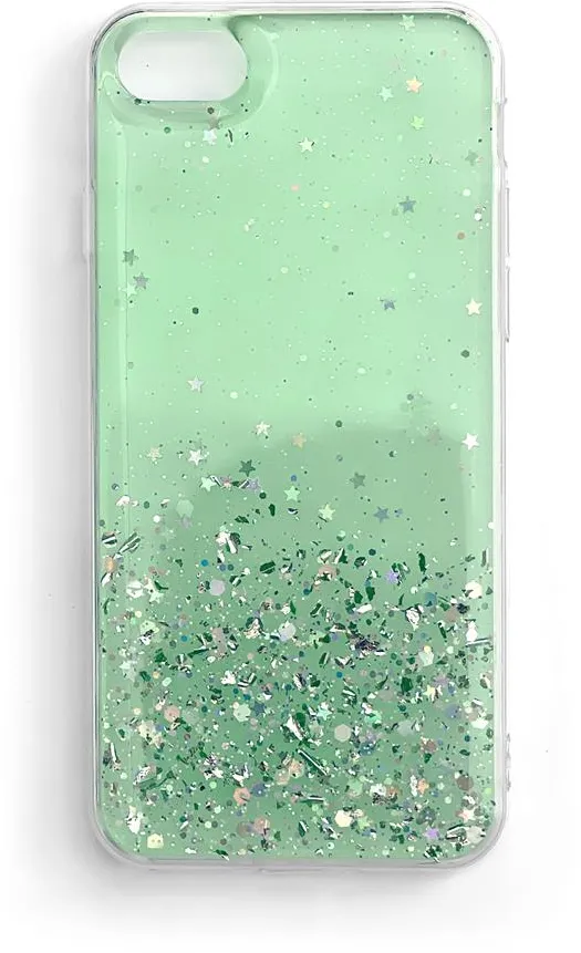 Wozinsky Star Glitter Shining Cover for Xiaomi Redmi K40 Pro+ / K40 Pro / K40 / Poco F3 green