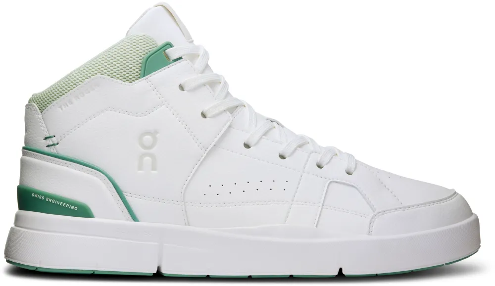 Pantofi sport On The Roger Clubhouse Mid alb/verde 47.5