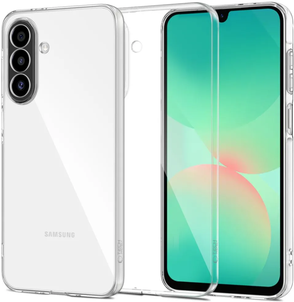 Tech-Protect FlexAir Case for Samsung Galaxy A17 4G / 5G - Transparent