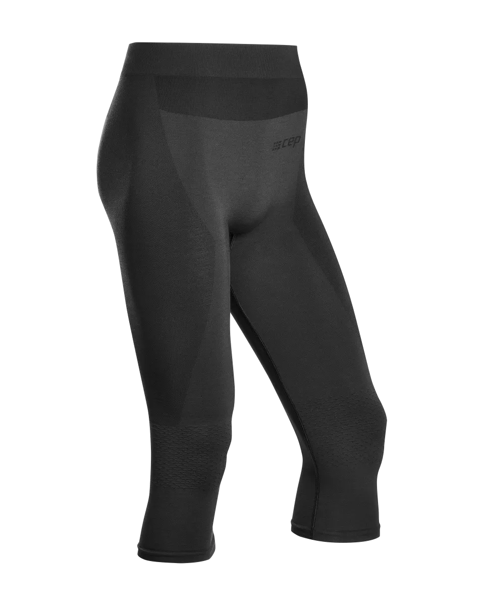 CEP - colanti base layer 3/4 - Ski Merino 2.0 - black - M
