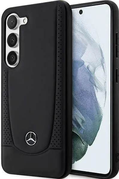 Mercedes Leather Urban case for Samsung Galaxy S23 - black