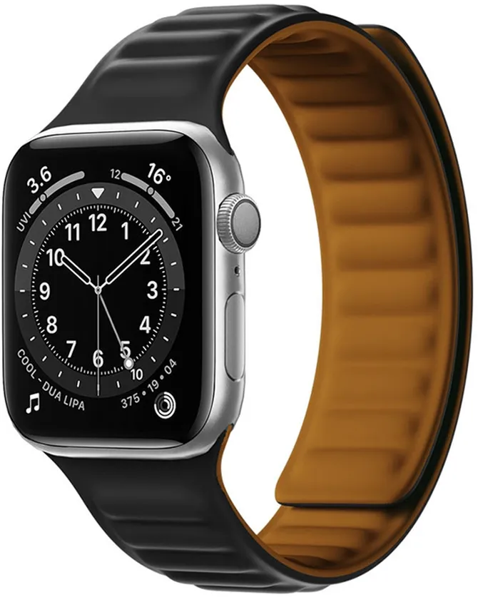 Curea magnetica pentru Apple Watch 38/40 mm negru