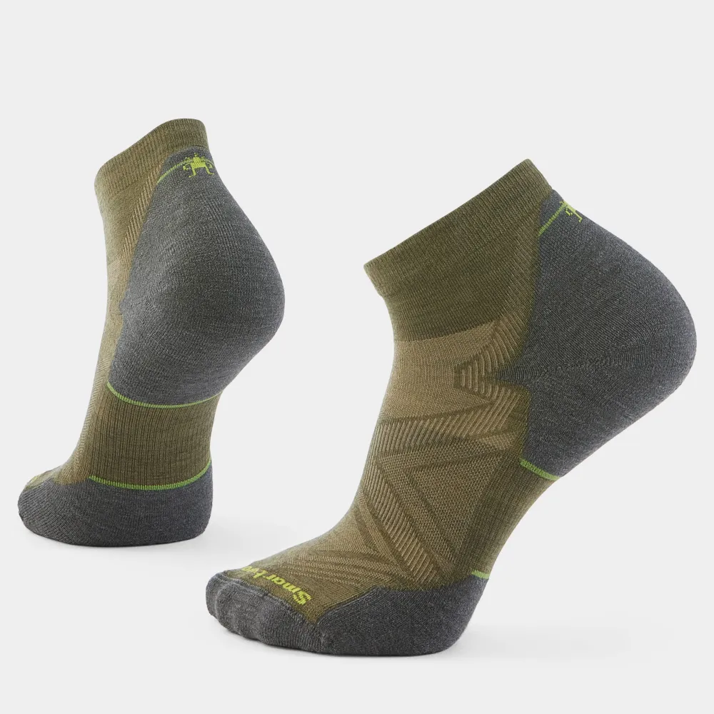 Smartwool - sosete merino - Ankle | Targeted Cushion | Run - Winter Moss - XL (46-49)