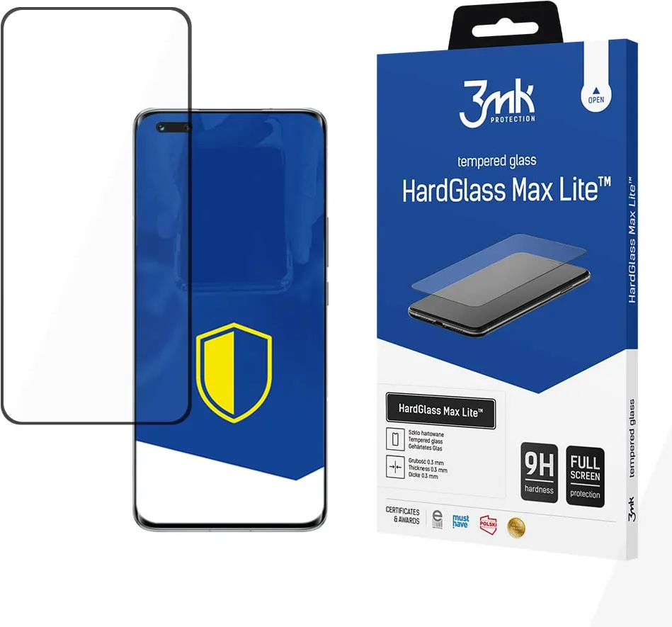 9H 3mk HardGlass Max Lite™ glass on Honor Magic 4 Pro