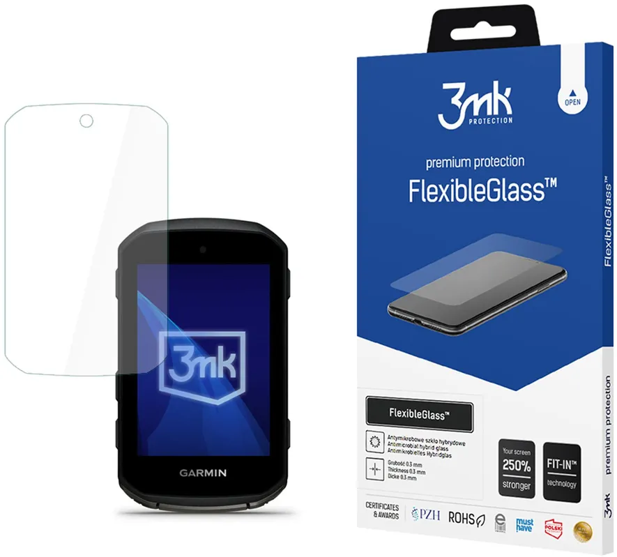 3mk FlexibleGlass Hybrid Glass for Garmin Edge 550 / Edge 850