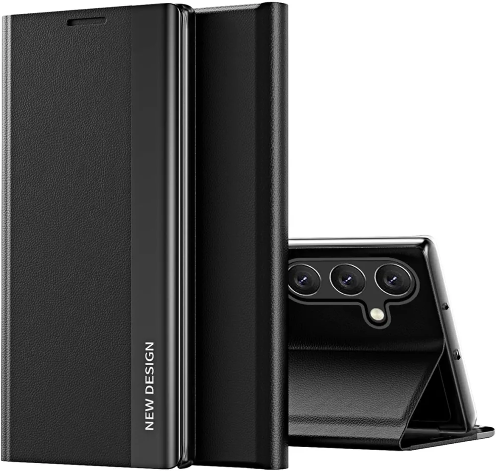 Sleep Case Pro Cover with Flip and Stand for Samsung Galaxy A56 - Black