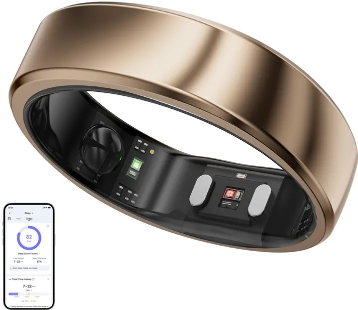 Smartring RingConn Air Gen 2 (mărimea 14, auriu)