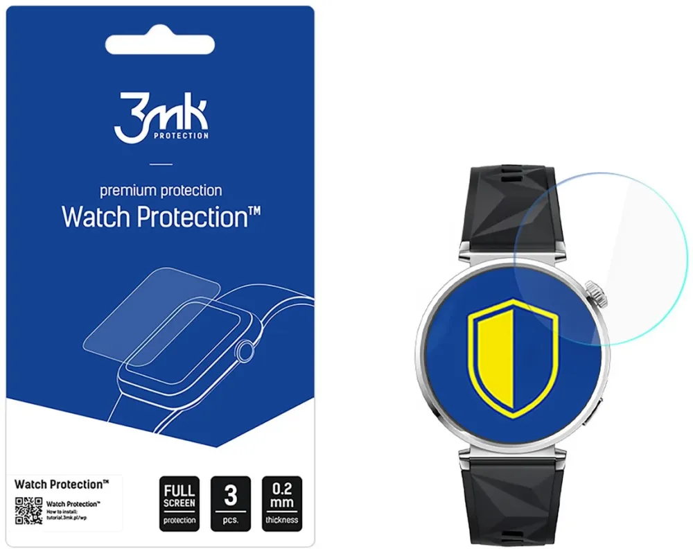 Hybrid Glass 3mk Watch Protection FlexibleGlass for Huawei Watch GT 5 41mm