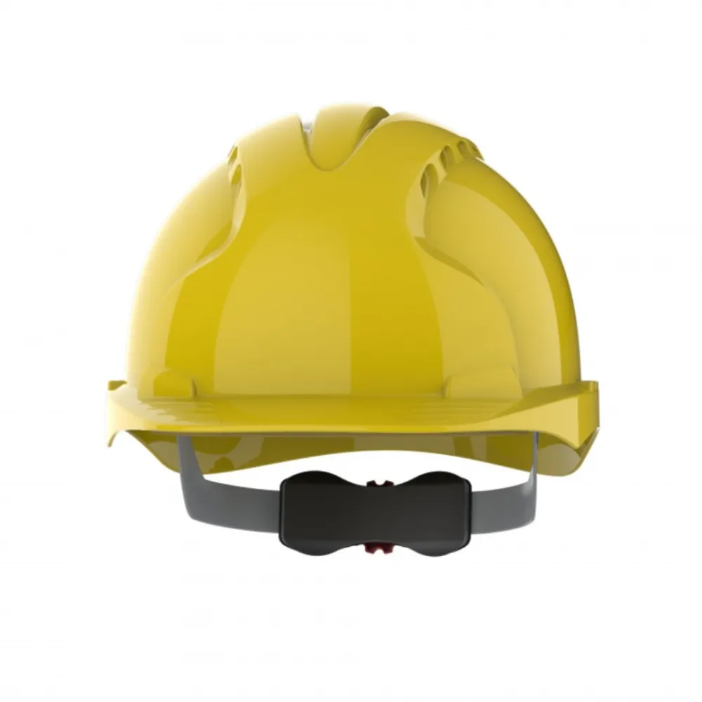 Casca de protectie rezistenta, HDPE, ventilata, EN 397, ajustare in 3 puncte, JSP-EVO3 - galbena