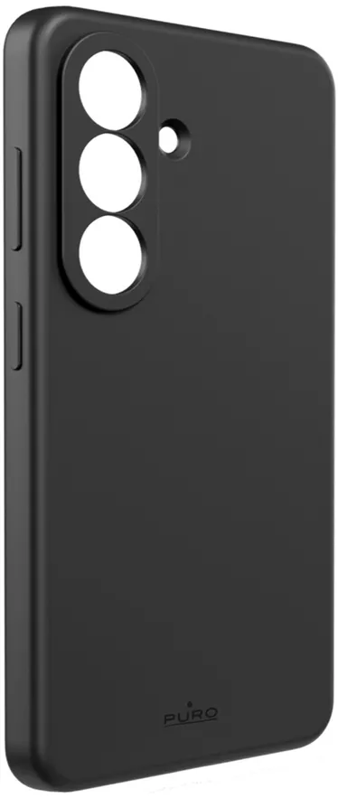 Puro ICON Silicone Case for Samsung Galaxy S26 - Black