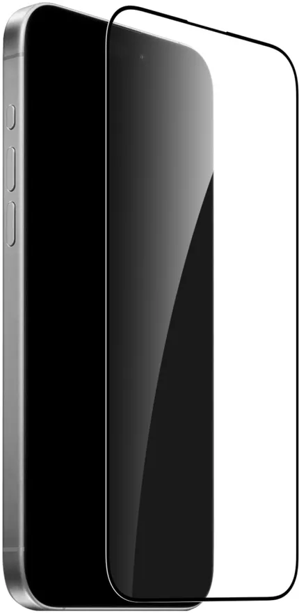 Puro Frame Tempered Glass with frame for iPhone 16 Pro