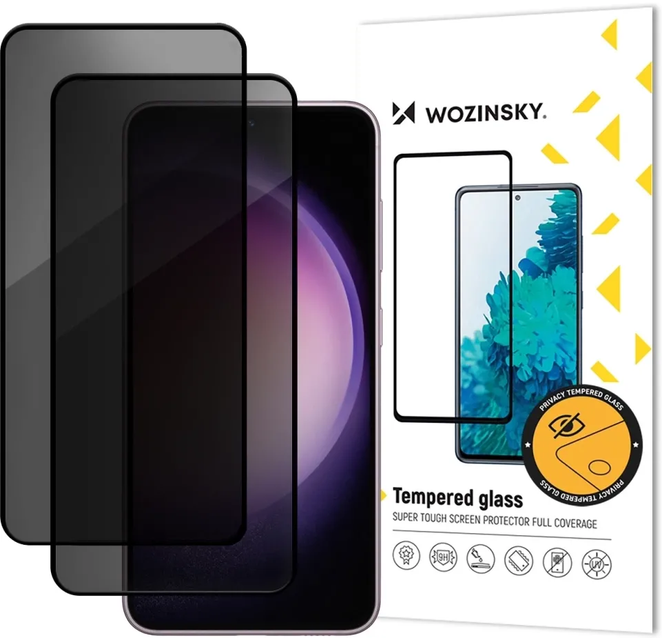 Wozinsky Privacy Glass tempered glass for Samsung Galaxy A57 2 pcs.