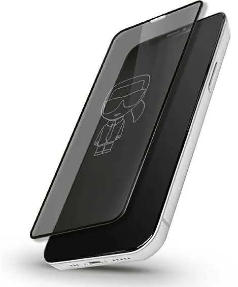 Karl Lagerfeld Magic Logo Tempered Glass for iPhone 12 Pro Max