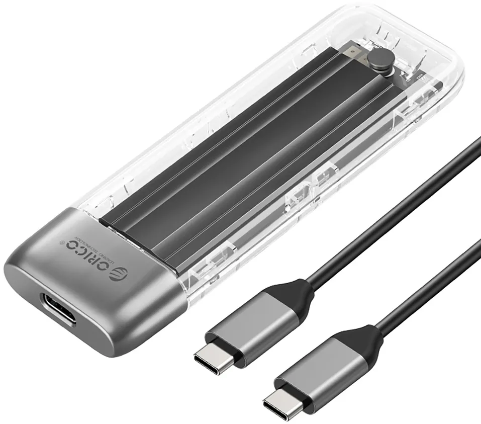Orico TXM2-C3 M.2 NVME USB-C 3.2 10Gb/s Disk Drive - Gray