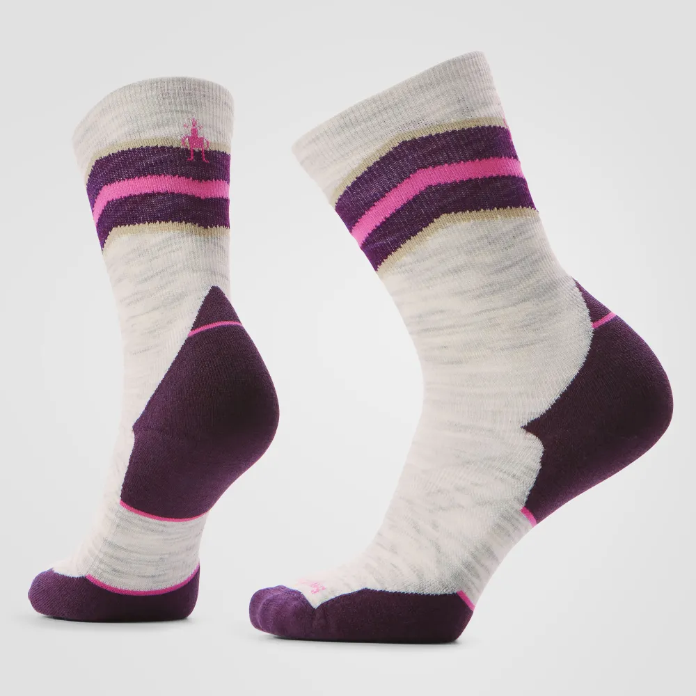 Smartwool - sosete merino - Mid Crew | Targeted Cushion | Run W - Ash - L (42-45)