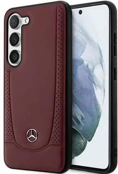 Mercedes MEHCS23MARMRE S23+ S916 red/red hardcase Leather Urban Bengale