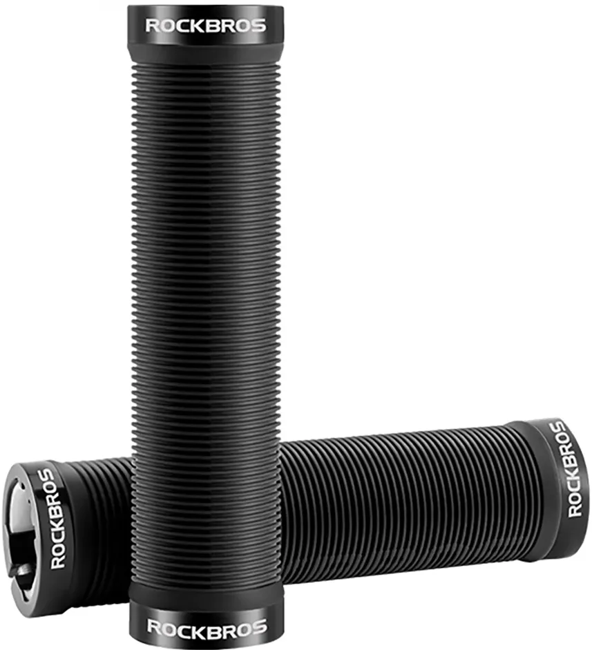 Rockbros Bike Grips Anti-Slip Twist Grips - Black