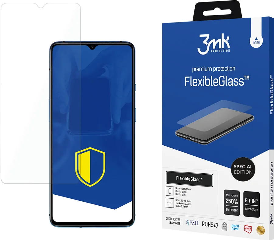 3mk FlexibleGlass™ Special Edition hybrid glass on OnePlus 7T