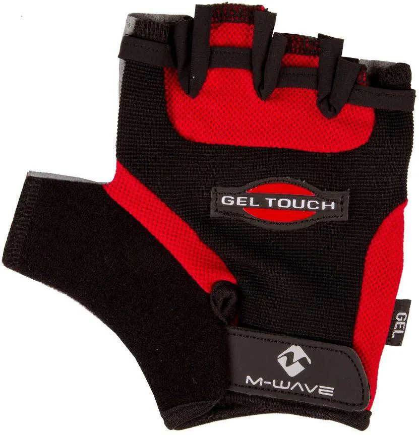 MANUSI CICLISM M-WAVE XL, ROSU-NEGRU