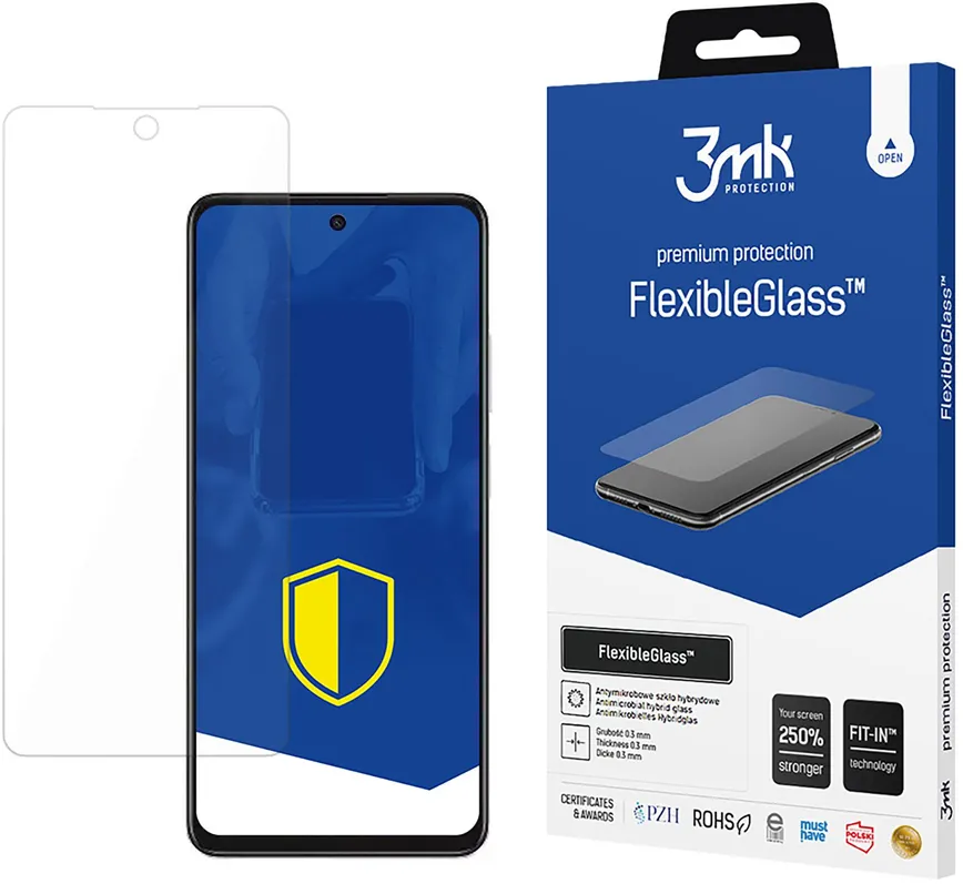 Hybrid glass 3mk FlexibleGlass on Oppo A3 4G