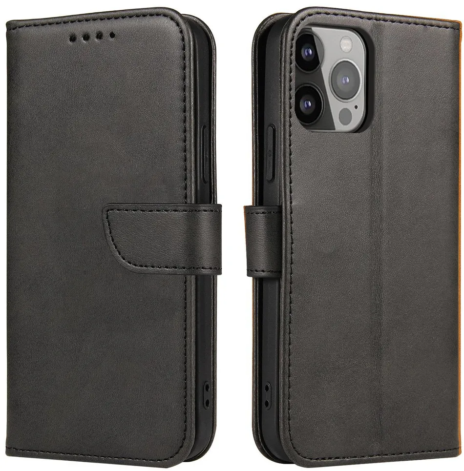 Magnet Case case for Vivo Y16 flip cover wallet stand black