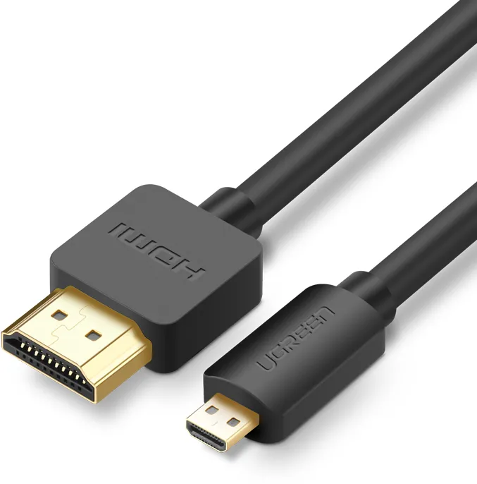 Ugreen cable Micro HDMI - HDMI cable 3m black (HD127)