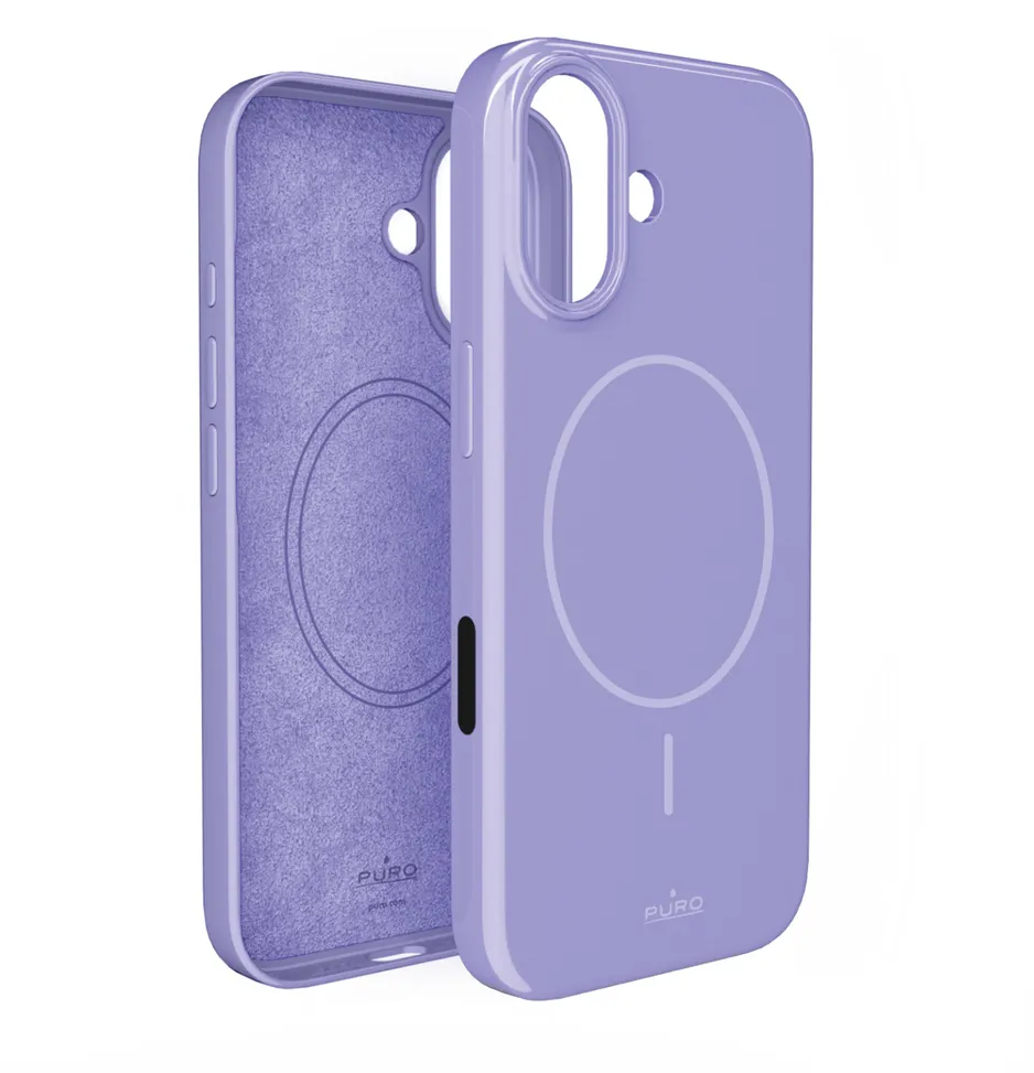Puro Pulse iPhone 17 Polycarbonate Protective Case - Purple