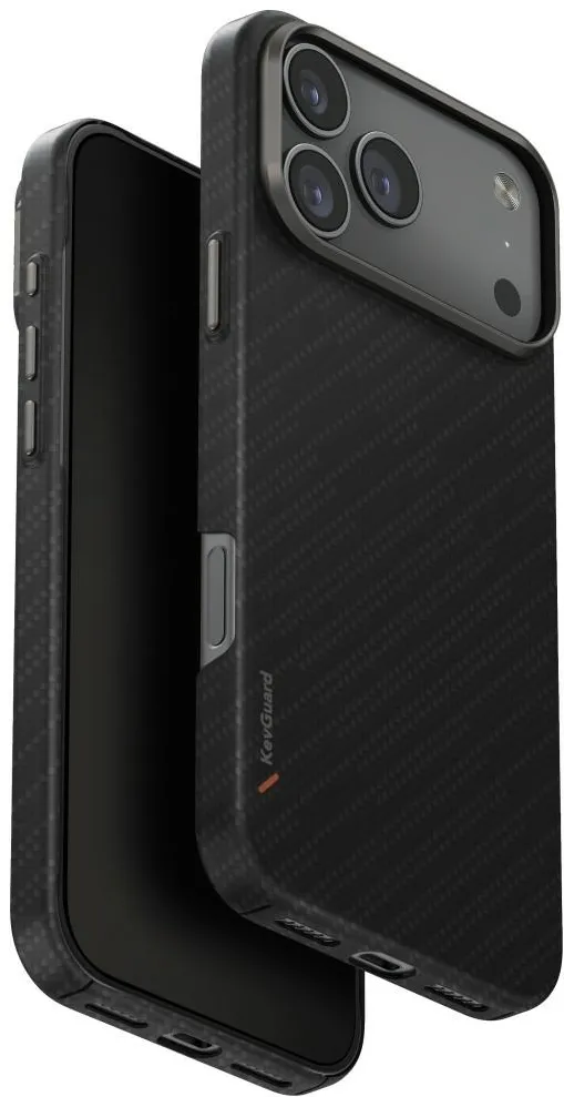 Husa Uniq Keva EDGE Magclick Charging pentru iPhone 17 Pro Max negru