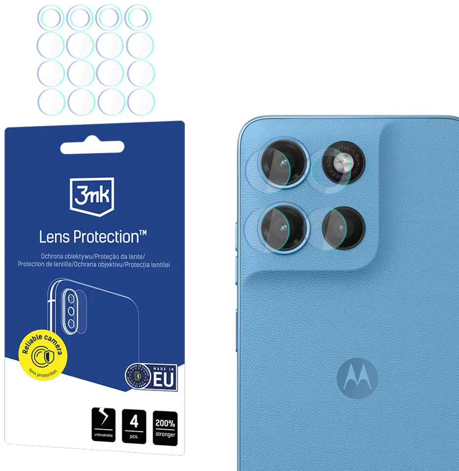 3mk Lens Protection Hybrid Camera Lens Glass for Motorola Moto G17 / G17 Power