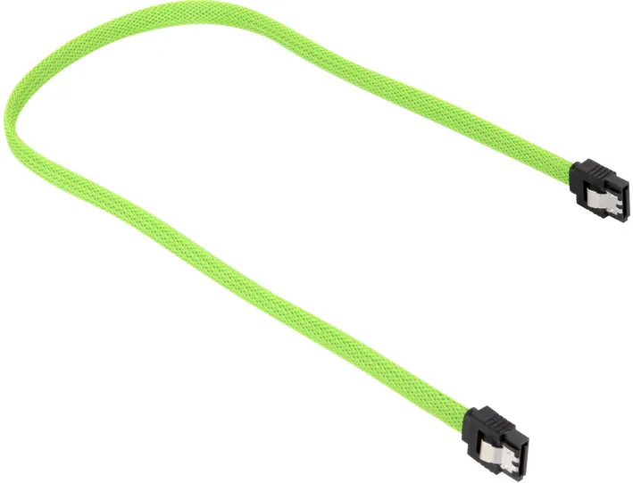 Sharkoon SATA III Kabel zielony - 45 cm