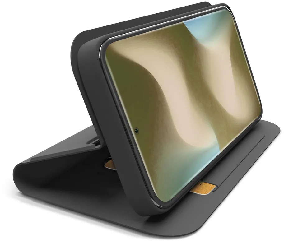 Wallet smooth for Xiaomi Redmi Note 15 Pro 4G, black
