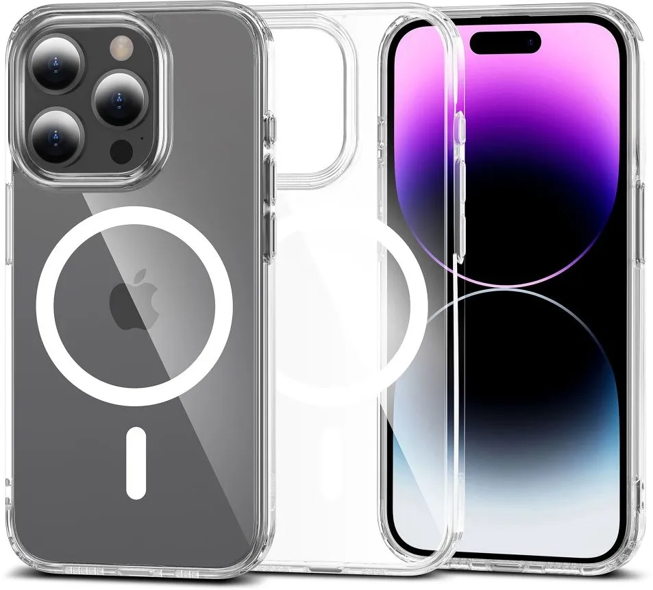Tech-Protect FlexAir Hybrid MagSafe Case for iPhone 15 Pro - Clear