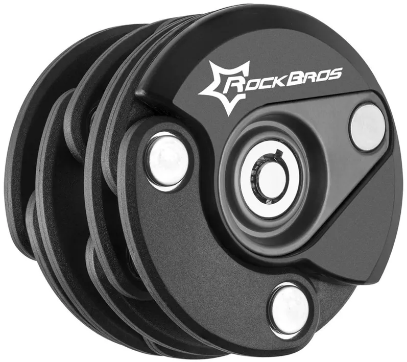 Rockbros WL798 Folding U-Lock Bike Lock - Black