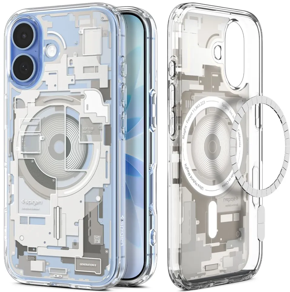 Spigen Ultra Hybrid MagSafe case for iPhone 17 Zero One - titanium