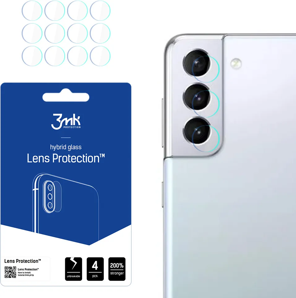 3MK Lens Protection Sam S901 S22 Camera lens protection 4 pcs.