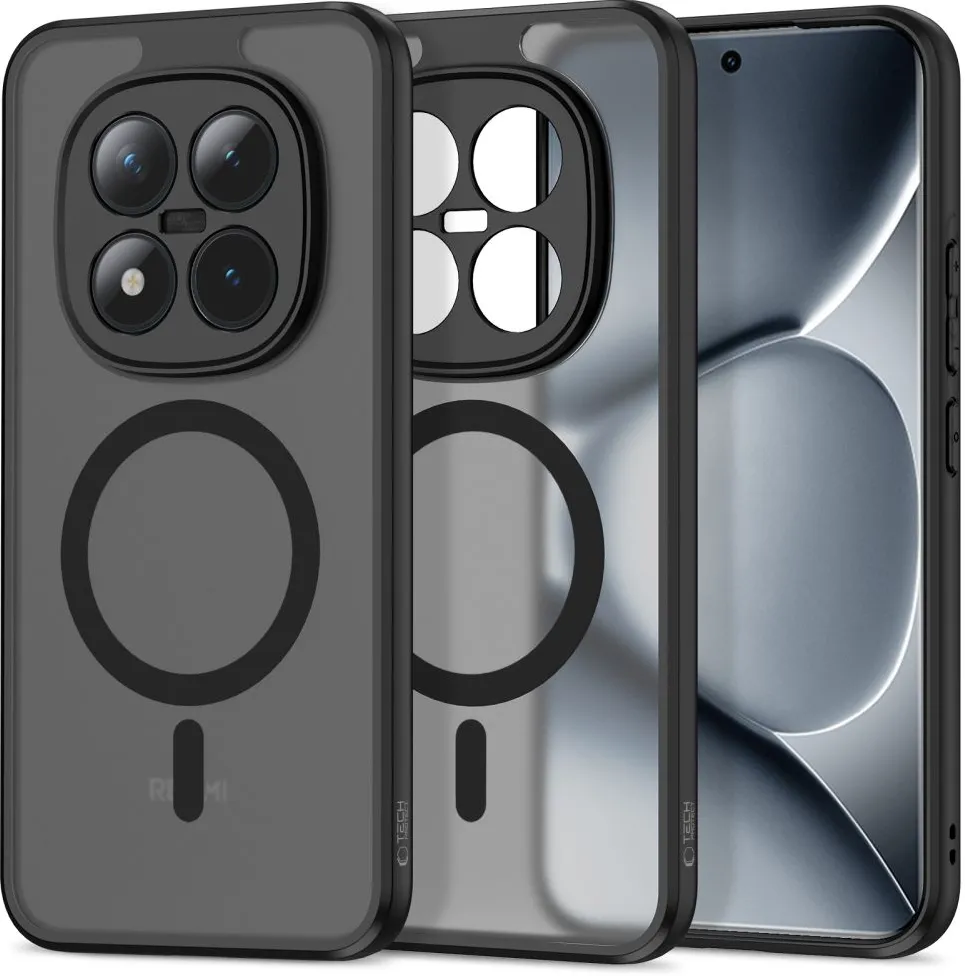 Tech-Protect MagMat MagSafe Case for Xiaomi Poco M8 Pro / Redmi Note 15 Pro+ 5G - Black