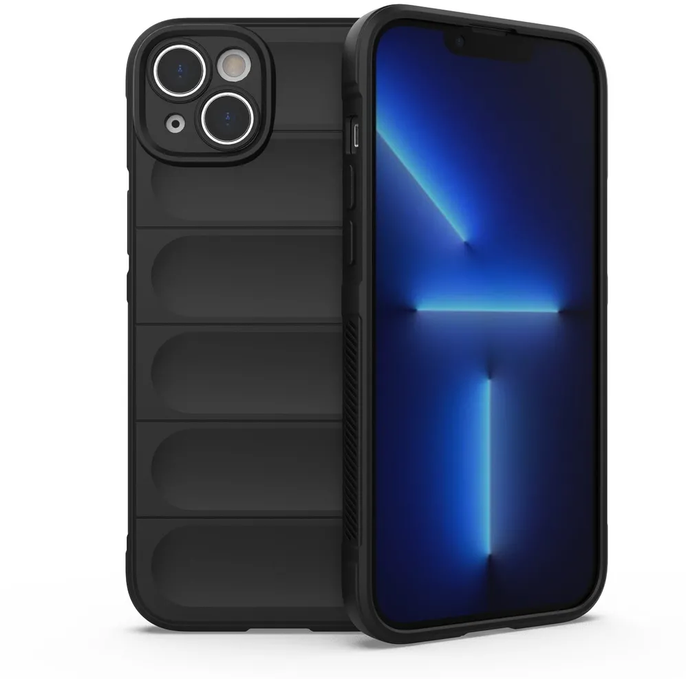Magic Shield Case case for iPhone 14 Plus flexible armored cover black