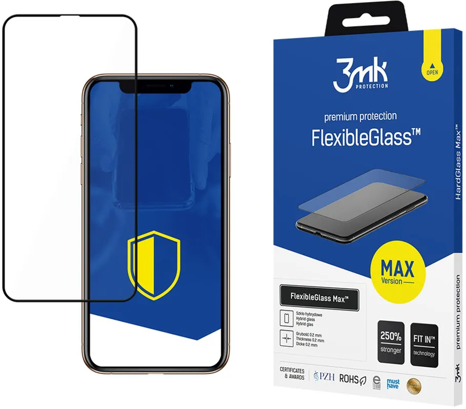 Hybrid glass 3mk FlexibleGlass Max™ for iPhone 11 Pro Max