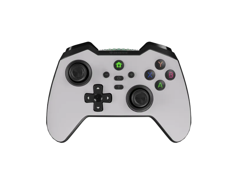 Gamepad Genesis Mangan 400, White , Wireless