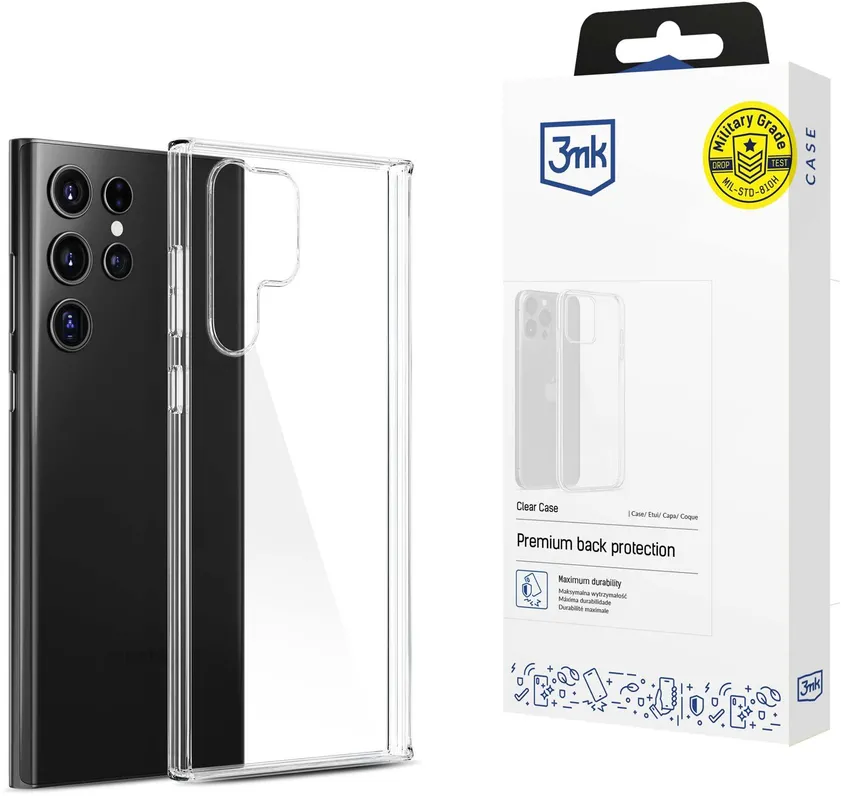 3mk Clear Case for Samsung Galaxy S24 Ultra