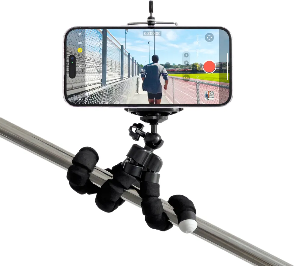 Trepied flexibil tip octopus pentru telefon si camera selfie